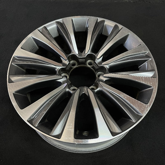 19" LEXUS GX460 20-23 19x7-1/2 alloy silver  dark gray Original OEM Wheel Rim
