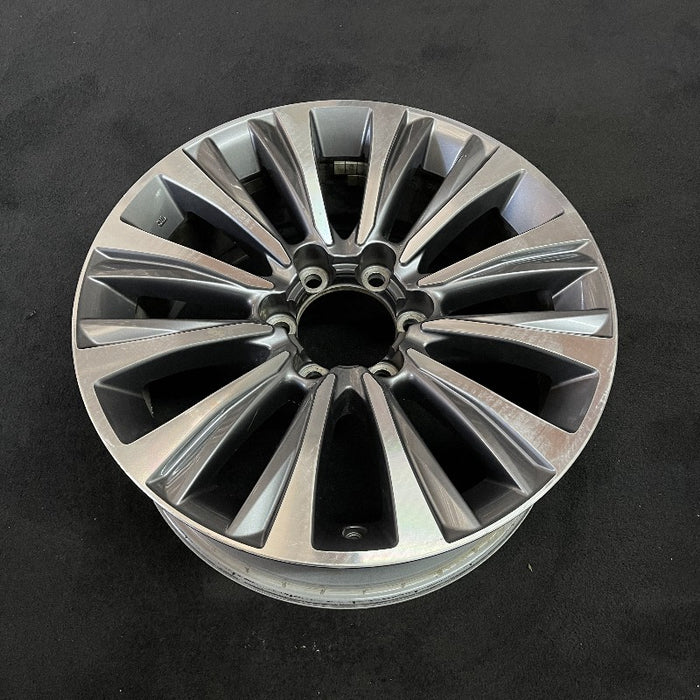 19" LEXUS GX460 20-23 19x7-1/2 alloy silver  dark gray Original OEM Wheel Rim