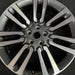 21" RANGE ROVER 22 21x8.5 7 spoke Original OEM Wheel Rim - Angle View