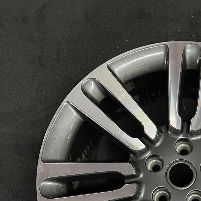 21" RANGE ROVER 22 21x8.5 7 spoke Original OEM Wheel Rim - Side Profile