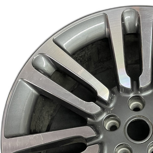 21" RANGE ROVER 22 21x8.5 7 spoke Original OEM Wheel Rim - Angle View