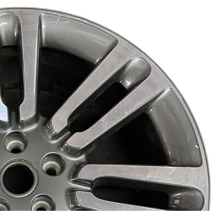 21" RANGE ROVER 22 21x8.5 7 spoke Original OEM Wheel Rim - Side Profile