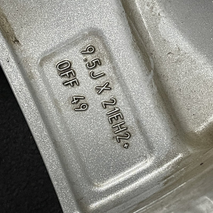 21" RANGE ROVER 18-21 21x9.5 alloy 6 spoke silver R. Original OEM Wheel Rim