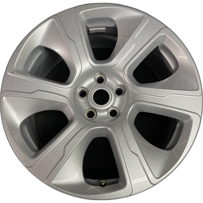 21" RANGE ROVER 18-21 21x9.5 , 6 spoke, silver, L. Original OEM Wheel Rim - Front View