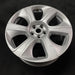 21" RANGE ROVER 18-21 21x9.5 , 6 spoke, silver, L. Original OEM Wheel Rim - Close-Up Detail