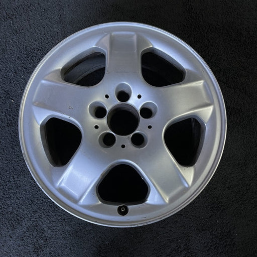 17" MERCEDES ML-CLASS 02-03 163 Type; ML320 17x8 5 spoke Original OEM Wheel Rim - Front View