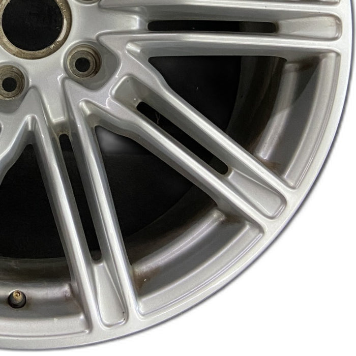 21" PORSCHE CAYENNE 11-16 21x10 alloy 10 double spoke silver paint to match Original OEM Wheel Rim