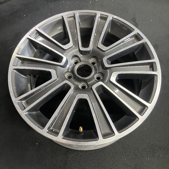 19" MUSTANG 10 19x8.5 TPMS 10 spoke black inlay Original OEM Wheel Rim - View 7