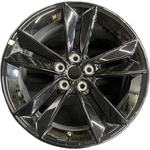 18" MUSTANG 24 18x8.5 5 split spoke Original OEM Wheel Rim - Front View