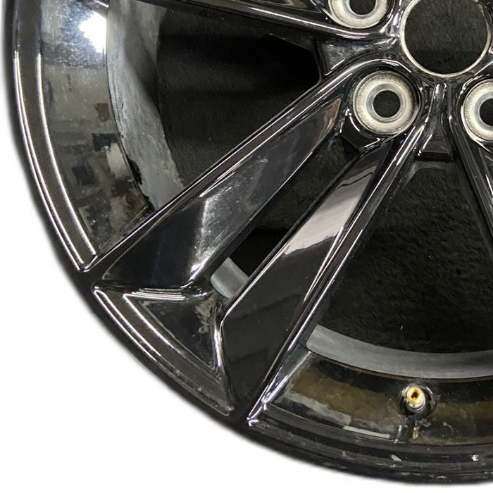 18" MUSTANG 24 18x8.5 5 split spoke Original OEM Wheel Rim - Back View