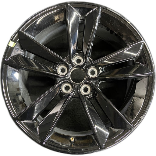 18" MUSTANG 24 18x8.5, Original OEM Wheel Rim - Front View