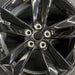 18" MUSTANG 24 18x8.5 5 split spoke Original OEM Wheel Rim - Angle View