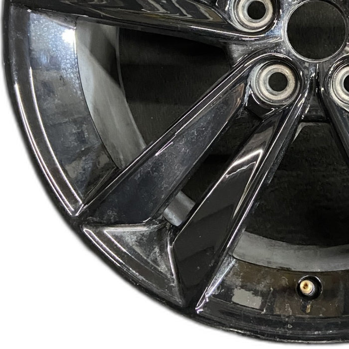 18" MUSTANG 24 18x8.5 5 split spoke Original OEM Wheel Rim - Back View