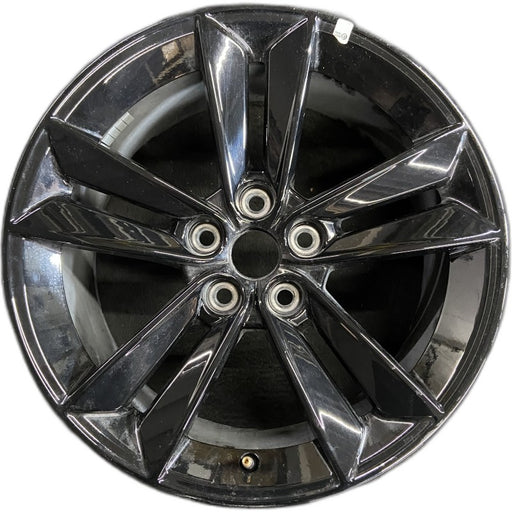 18" MUSTANG 24 18x8.5 5 split spoke Original OEM Wheel Rim - Front View