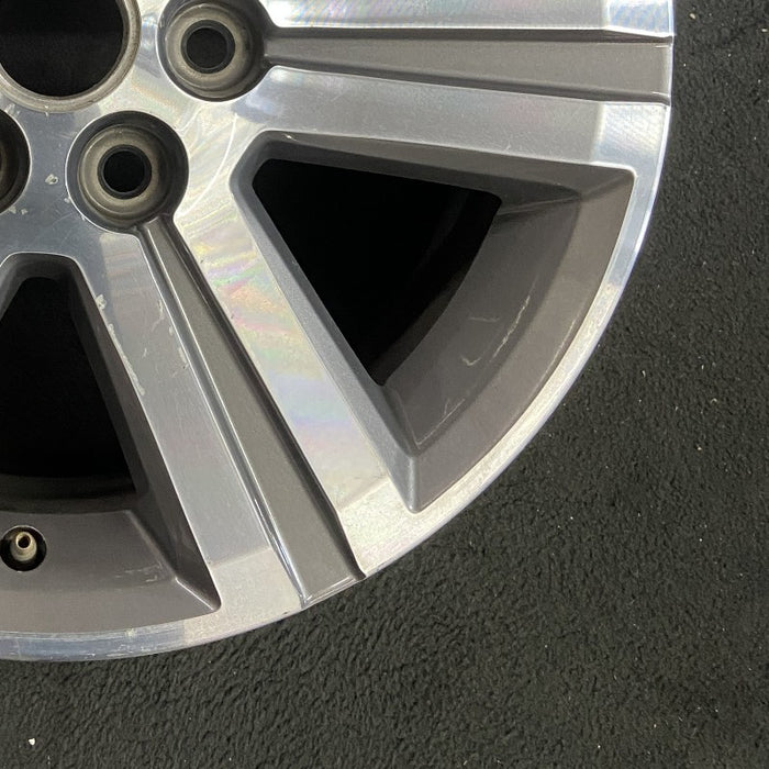 18" TRAVERSE 13-14 18x7.5 aluminum Original OEM Wheel Rim - Back View