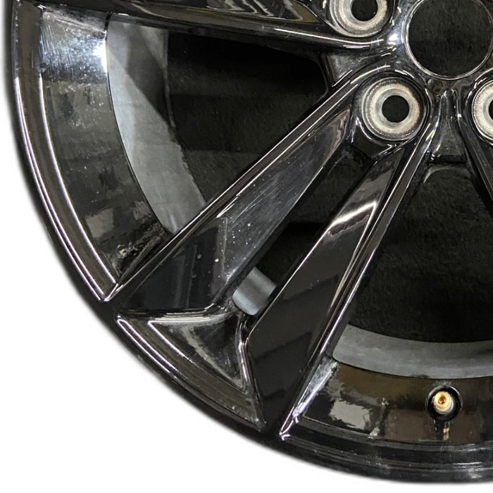 18" MUSTANG 24 18x8.5 5 split spoke Original OEM Wheel Rim - Back View