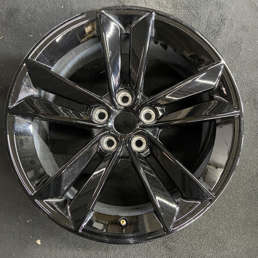 18" MUSTANG 24 18x8.5 5 split spoke Original OEM Wheel Rim - Front View