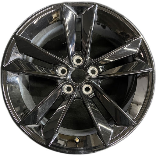 18" MUSTANG 24 18x8.5 5 split spoke Original OEM Wheel Rim - Front View
