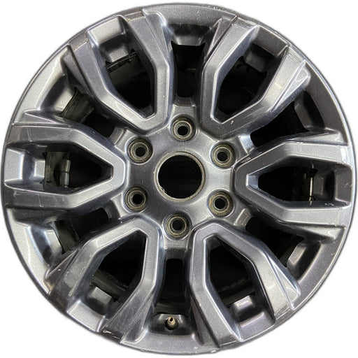17" RANGER 19-22 17x8, , dark gray, , V spoke Original OEM Wheel Rim - Front View