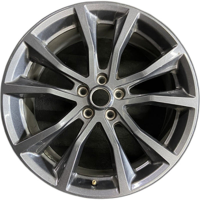 20" EXPLORER 17-19 20x8.5 aluminum TPMS 10 spoke dark gray Original OEM Wheel Rim