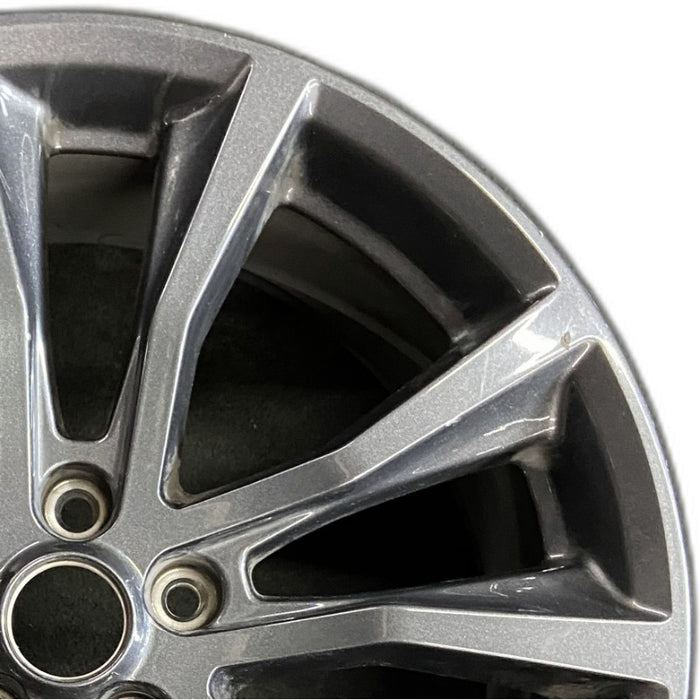20" EXPLORER 17-19 20x8.5 aluminum TPMS 10 spoke dark gray Original OEM Wheel Rim