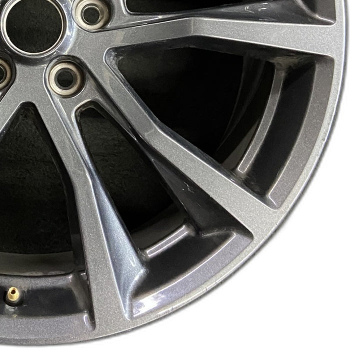 20" EXPLORER 17-19 20x8.5 aluminum TPMS 10 spoke dark gray Original OEM Wheel Rim