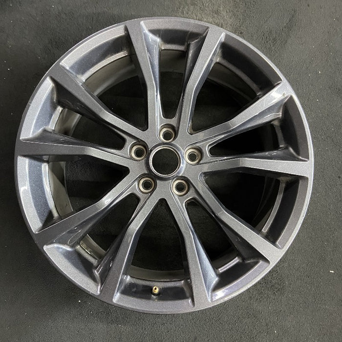 20" EXPLORER 17-19 20x8.5 aluminum TPMS 10 spoke dark gray Original OEM Wheel Rim