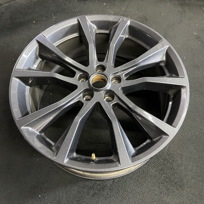 20" EXPLORER 17-19 20x8.5 aluminum TPMS 10 spoke dark gray Original OEM Wheel Rim