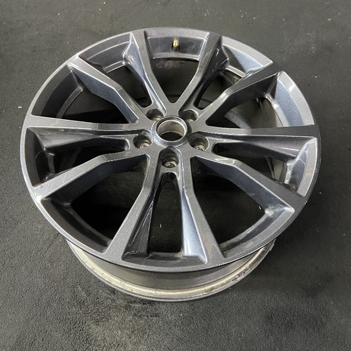 20" EXPLORER 17-19 20x8.5 aluminum TPMS 10 spoke dark gray Original OEM Wheel Rim