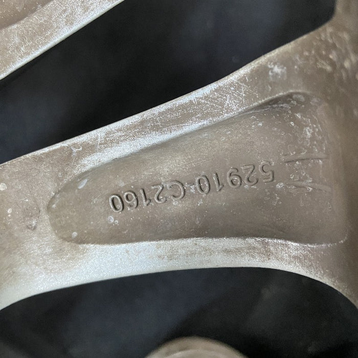 16" HYUNDAI SONATA 15 16x6-1/2 alloy 10 spoke w/o Original OEM Wheel Rim