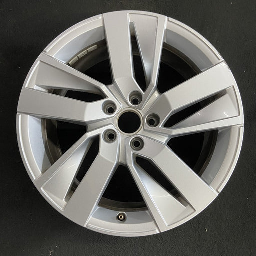 18" ATLAS 21-22 18x8 5 spoke double spoke Original OEM Wheel Rim - Front View