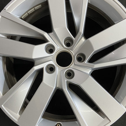 18" ATLAS 21-22 18x8 5 spoke double spoke Original OEM Wheel Rim - Angle View