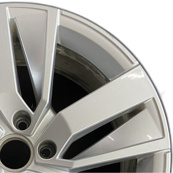 18" ATLAS 21-22 18x8 5 spoke double spoke Original OEM Wheel Rim - Side Profile