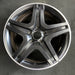 20" MERCEDES G-CLASS 13 463 Type; G63 20x9.5 black Original OEM Wheel Rim - Front View
