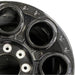 20" FORD F250SD PICKUP 23-24 20x8 8 spoke solid spoke black circle spoke - Side Profile