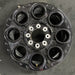 20" FORD F250SD PICKUP 23-24 20x8 8 spoke solid spoke black circle spoke - Additional View