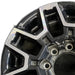 18" SIERRA 2500 PICKUP 24 18x9 machined black opt RCS Original OEM Wheel Rim - Angle View