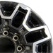 18" SIERRA 2500 PICKUP 24 18x9 machined black opt RCS Original OEM Wheel Rim - Side Profile