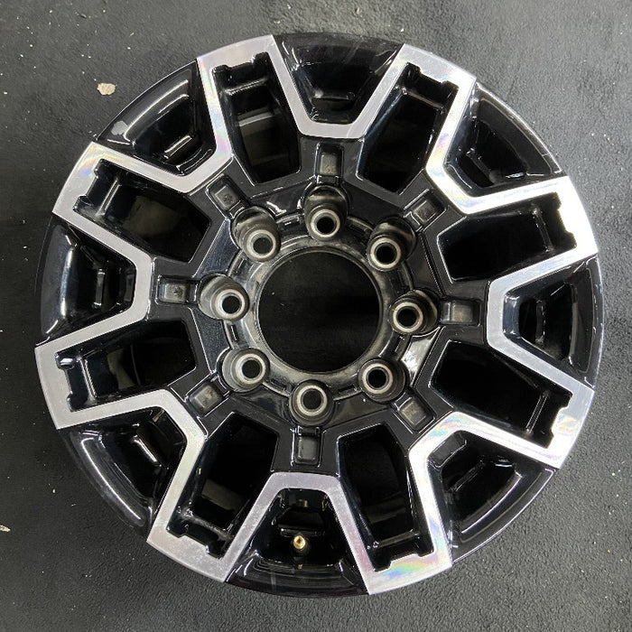 18" SIERRA 2500 PICKUP 24 18x9 machined black opt RCS Original OEM Wheel Rim - Additional View