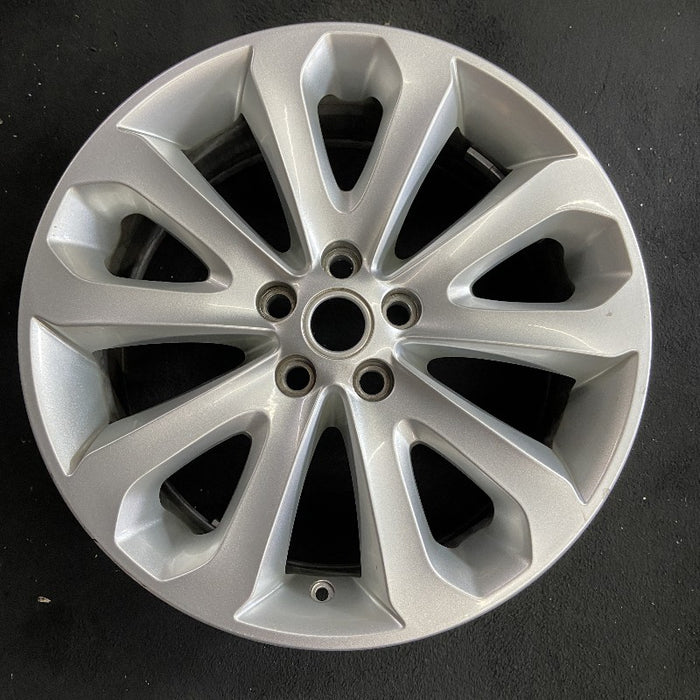 20" RANGE ROVER 13-17 alloy 20x8.5 10 spoke 5 split spoke shadow chrome Original OEM Wheel Rim