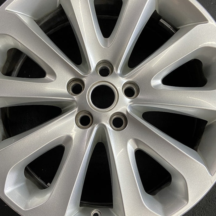 20" RANGE ROVER 13-17 alloy 20x8.5 10 spoke 5 split spoke shadow chrome Original OEM Wheel Rim