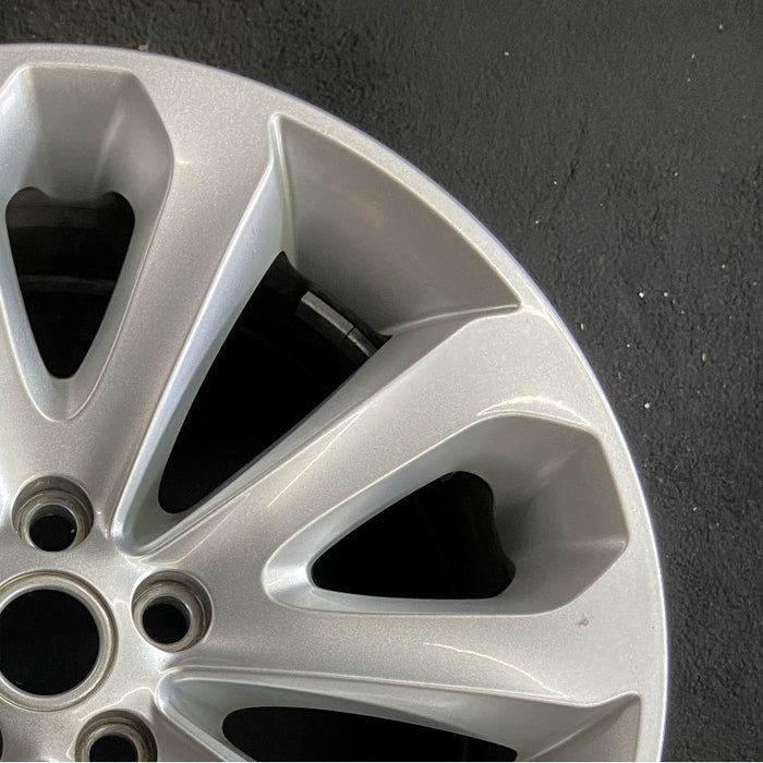 20" RANGE ROVER 13-17 alloy 20x8.5 10 spoke 5 split spoke shadow chrome Original OEM Wheel Rim