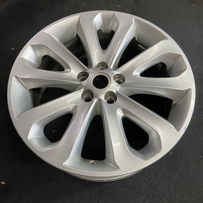 20" RANGE ROVER 13-17 alloy 20x8.5 10 spoke 5 split spoke shadow chrome Original OEM Wheel Rim