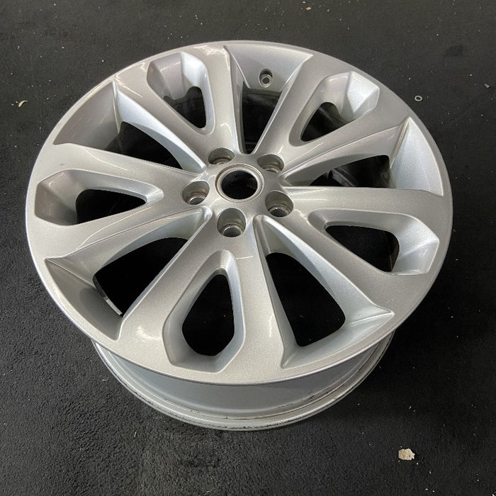 20" RANGE ROVER 13-17 alloy 20x8.5 10 spoke 5 split spoke shadow chrome Original OEM Wheel Rim