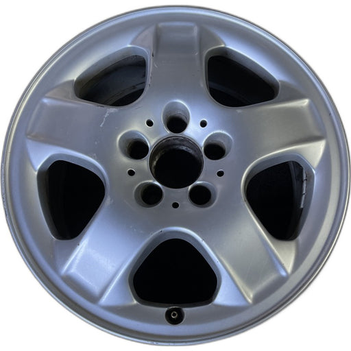 17" MERCEDES ML-CLASS 02-03 163 Type; ML320 17x8 5 spoke Original OEM Wheel Rim - Front View