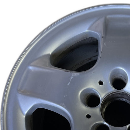 17" MERCEDES ML-CLASS 02-03 163 Type; ML320 17x8 5 spoke Original OEM Wheel Rim - Angle View