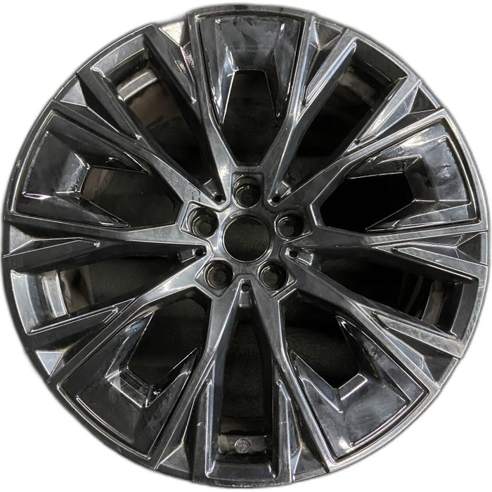 20" BMW 430i 22-24 20x9 multi-spoke removable inserts Original OEM Wheel Rim - Front View