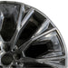 20" BMW 430i 22-24 20x9 multi-spoke removable inserts Original OEM Wheel Rim - Side Profile