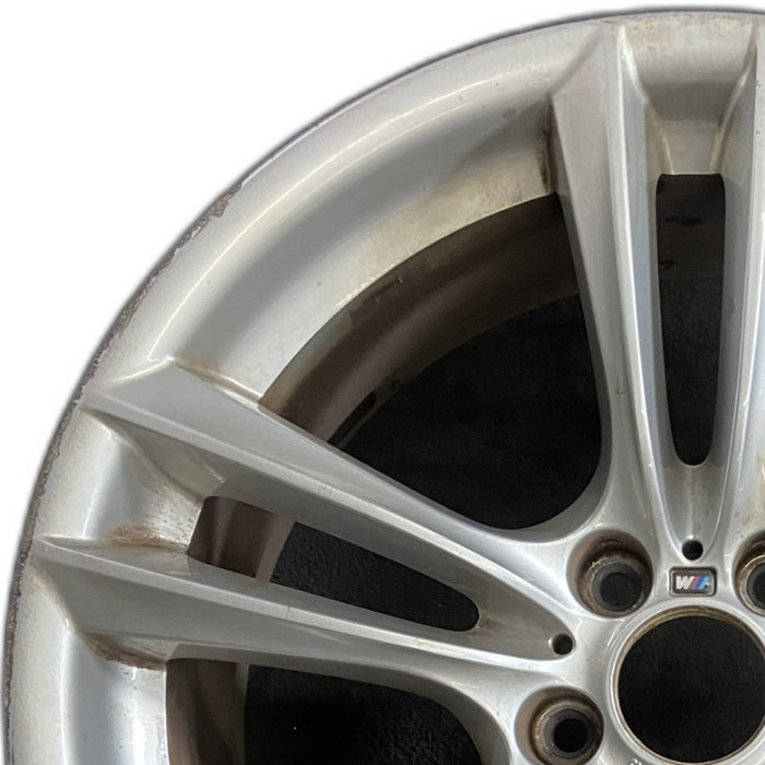 20" BMW 535i GT 10-17 20x8.5 alloy frt 10 spoke 5 double spoke peaked spoke edge Original OEM Wheel Rim