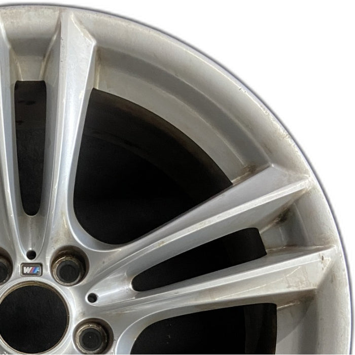 20" BMW 535i GT 10-17 20x8.5 alloy frt 10 spoke 5 double spoke peaked spoke edge Original OEM Wheel Rim